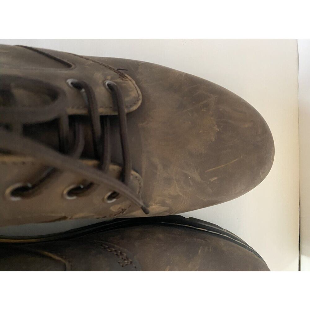 NWT Dr. Marten Size 13 M Bonny Leather Crazy Horse Distressed Dark Brown - Picture 10 of 13